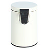 Venice Cream 3 Litre Pedal Bin