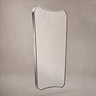 Venice Delphine 600 x 900mm Curved Mirror – Brushed Nickel