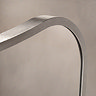 Venice Delphine 600 x 900mm Curved Mirror – Brushed Nickel