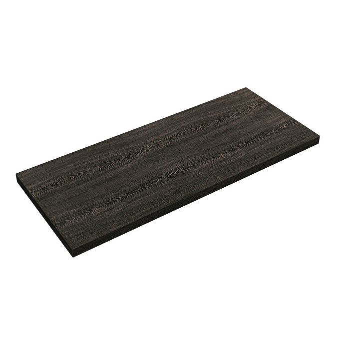 Venice Floating Basin Shelf (Dark Oak - 1200mm Wide) Large Image