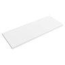 Venice Floating Basin Shelf (Gloss White - 1200mm Wide) incl. 2 Round Basins  Profile Large Image