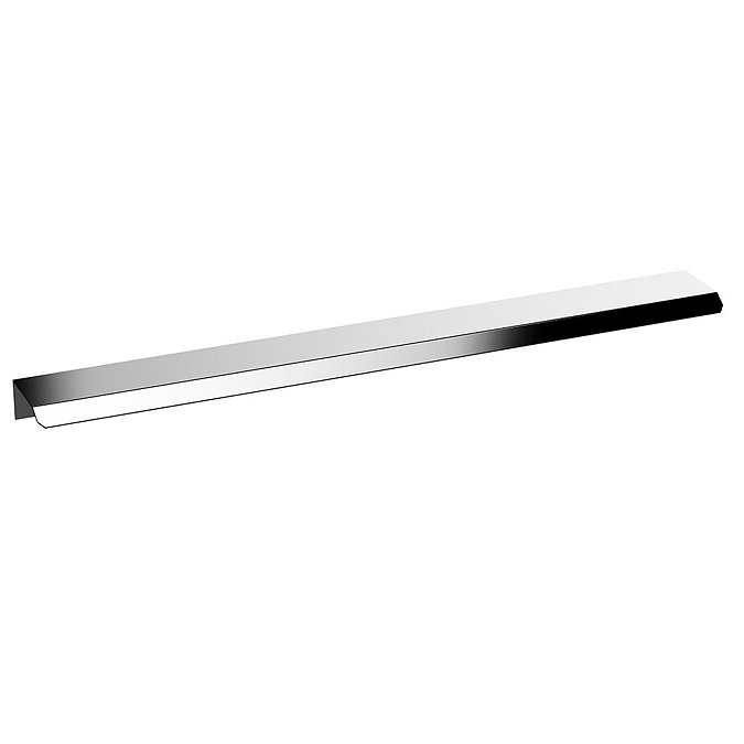 Venice Fluted 1205mm Satin Blue 4 Drawer Double Basin Vanity Unit & Chrome Handles Feature Large Image