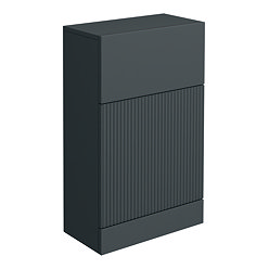 Venice Fluted 500mm Anthracite WC Unit