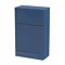 Venice Fluted 500mm Blue WC Unit Large Image