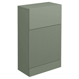 Venice Fluted 500mm Green WC Unit