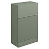 Venice Fluted 500mm Green WC Unit