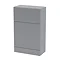 Venice Fluted 500mm Grey WC Unit