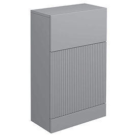 Venice Fluted 500mm Grey WC Unit