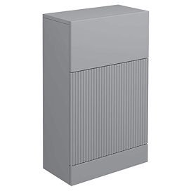 Venice Fluted 500mm Grey WC Unit