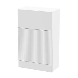 Venice Fluted 500mm White WC Unit Large Image