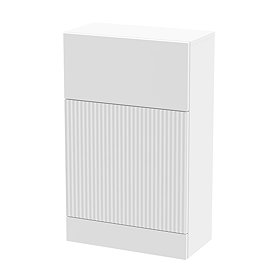 Venice Fluted 500mm White WC Unit Large Image