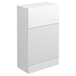 Venice Fluted 500mm White WC Unit