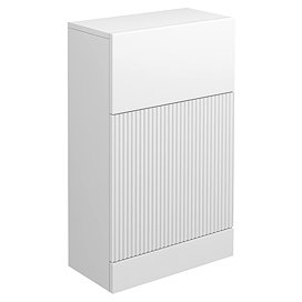 Venice Fluted 500mm White WC Unit