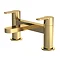 Venice Giro Brushed Brass Bath Filler Large Image