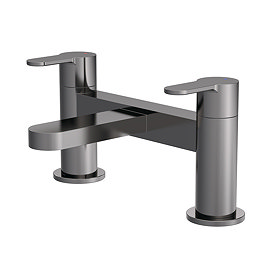 Venice Giro Gunmetal Grey Bath Filler Large Image