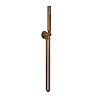 Venice Giro Round Outlet Elbow with Parking Bracket & Shower Handset - Brushed Bronze