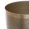Venice Gold Etched Waste Bin