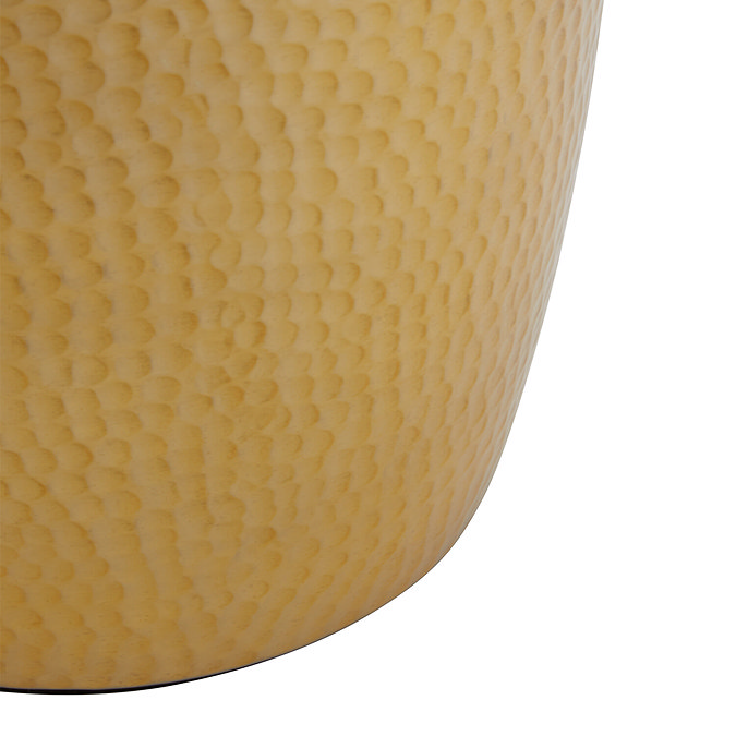 Venice Gold Hammered Waste Bin