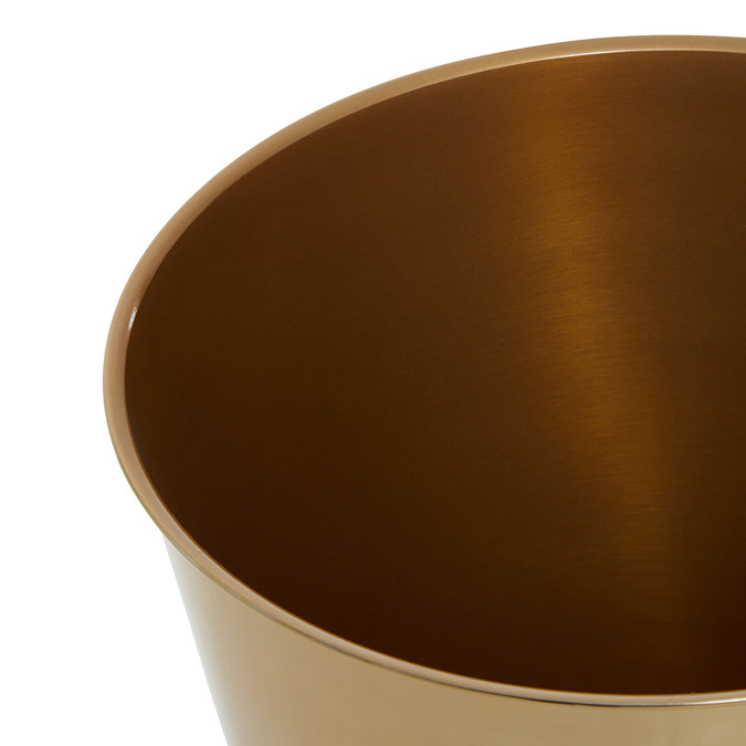 Venice Gold Waste Bin