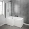 Venice L-Shaped 1500 Complete Bathroom Package  Standard Large Image