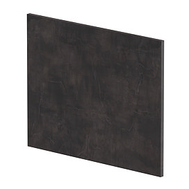Venice Linea Metallic Slate L-Shaped End Bath Panel - 700mm