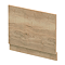 Venice Linea Rustic Oak Single Ended Bath