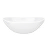 Venice Linea 600mm Wall Hung Satin White Vanity Unit & Gloss White Countertop Basin – Rustic Oak Effect Worktop