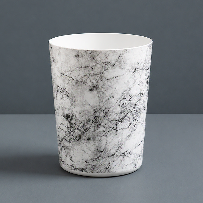Venice Marble Effect Waste Bin