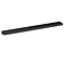 Venice Matt Black Medium Finger Pull Handle 300mm Large Image