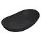 Venice Matt Black Oval Counter Top Basin - 615 x 360mm Large Image