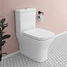 Venice Modern BTW Close Coupled Toilet + Soft Close Seat