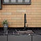 Venice Modern Kitchen Mixer Tap with Swivel Spout & Pull Out Spray - Matt Black