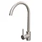 Venice Modern Kitchen Mixer Tap with Swivel Spout - Brushed Nickel Large Image
