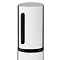 Venice Modern Round Tall Basin Mixer Tap - Chrome Profile Large Image