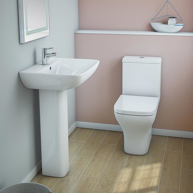 Venice Modern Toilet with Soft Close Seat Profile Large Image