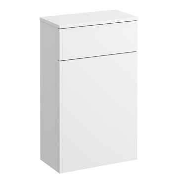 Venice Moderno 500mm Matt White WC Unit Only