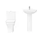 Venice P-Shaped Modern Shower Bath Suite  Newest Large Image