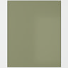 Venice Sage Green Glass Self Adhesive Kitchen Splashback 600 x 750mm