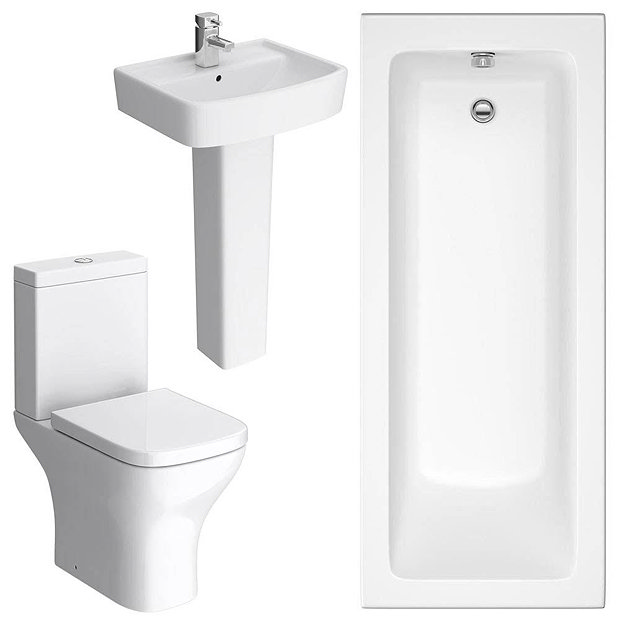 Venice Small 5-Piece Bathroom Suite | Victorian Plumbing UK