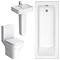 Venice Small 5-Piece Bathroom Suite  Profile Large Image