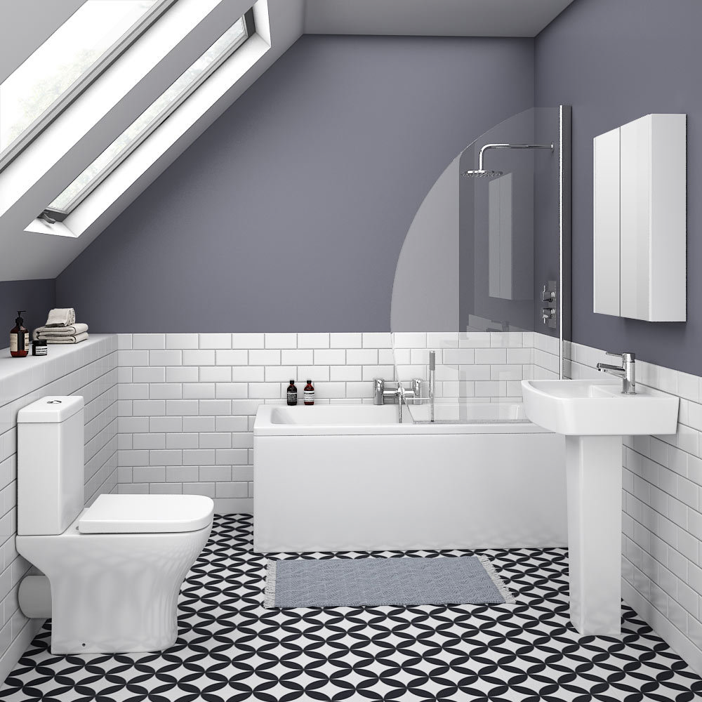 Venice Small 5-Piece Bathroom Suite | Victorian Plumbing UK