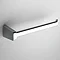 Venice Square Chrome Right Hand Towel Bar Large Image