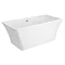 Venice 1520 Square Modern Free Standing Bath  Profile Large Image