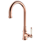 Venice Traditional Kitchen Mixer Tap with Swivel Pull Out Spout - Brushed Copper