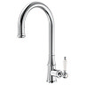 Venice Traditional Kitchen Mixer Tap with Swivel Pull Out Spout - Chrome