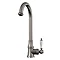 Venice Traditional Kitchen Mixer Tap with Swivel Spout - Brushed Nickel Large Image