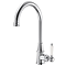Venice Traditional Kitchen Mixer Tap with Swivel Spout - Chrome