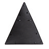 Venice Triangle Shelf Mirror - Black