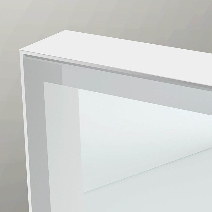 Venice White 1000 x 700mm LED Illuminated Mirror with Demister Pad Feature Large Image