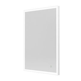 Venice White 1000 x 700mm LED Illuminated Mirror with Demister Pad Medium Image